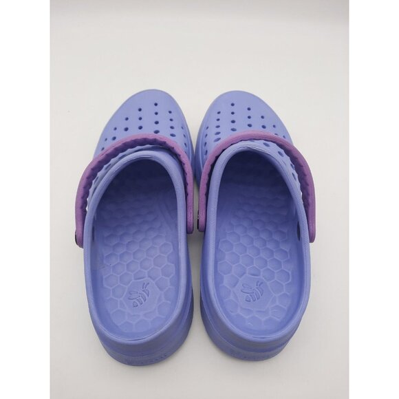 Joybees Kids Active Clog Durable & Comfortable Slip On Purple Size Junior 2 - Picture 7 of 14